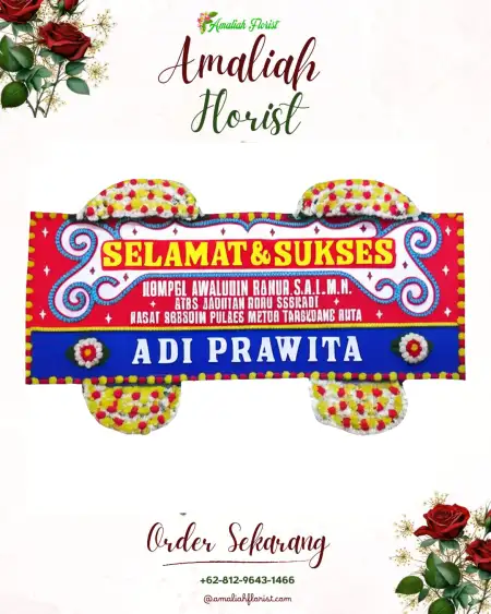 Papan Bunga Ucapan Selamat Harjasari